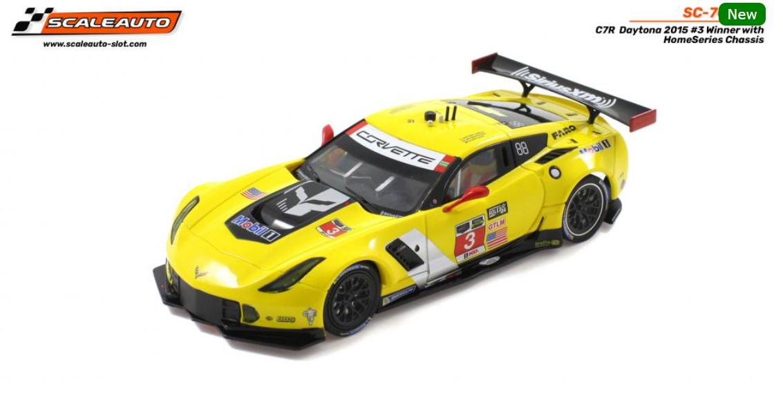 SC-7075HS C7R  Daytona 2015 #3 Winner with Home Series Chassis
